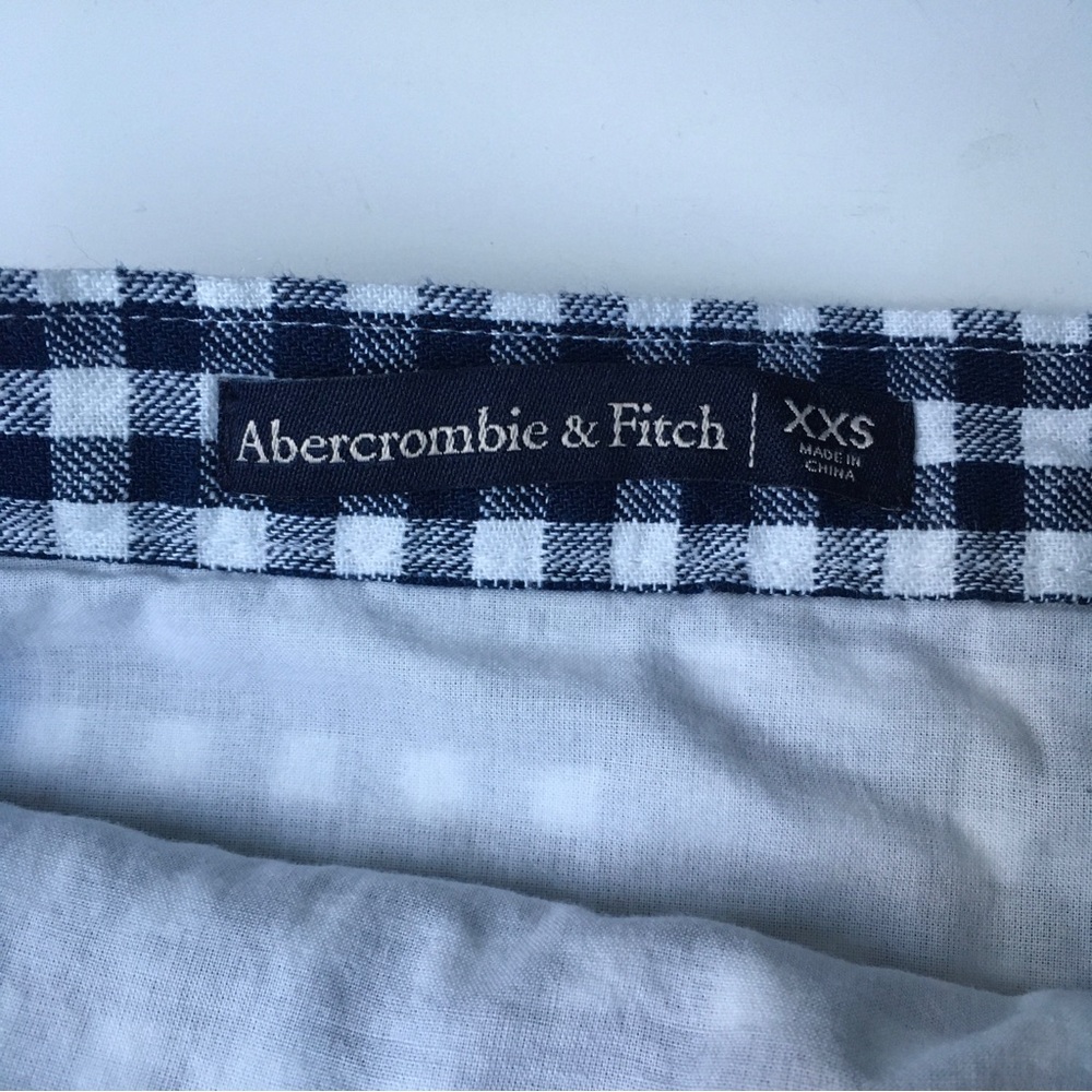 Abercrombie & Fitch Linen Cotton Wrap Skirt
Navy Blue Checker Gingham - Picture 5 of 8